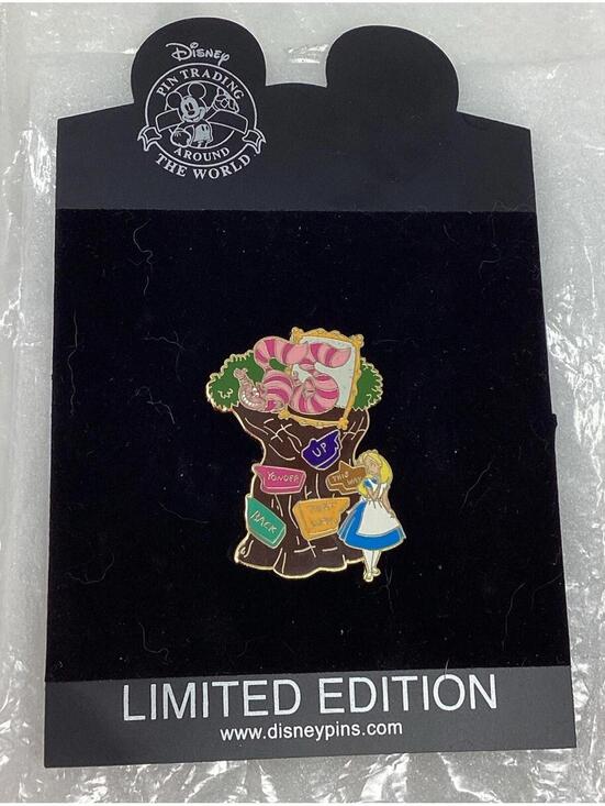 Disney Other - Disney Shopping Alice in Wonderland 55th Anniversary Cheshire Tree LE 250 Pin